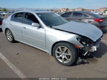  Salvage INFINITI G35