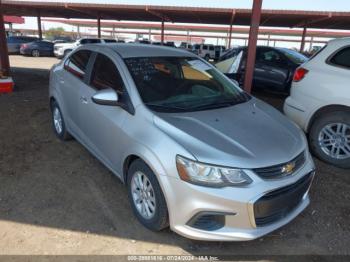  Salvage Chevrolet Sonic