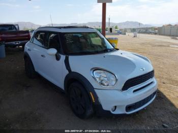  Salvage MINI Cooper S Countryman