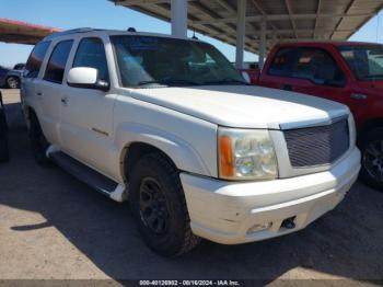  Salvage Cadillac Escalade