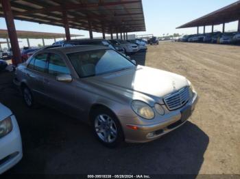  Salvage Mercedes-Benz E-Class