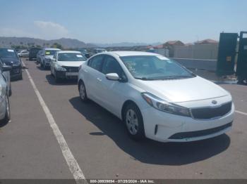  Salvage Kia Forte