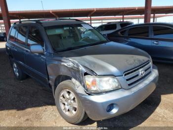  Salvage Toyota Highlander