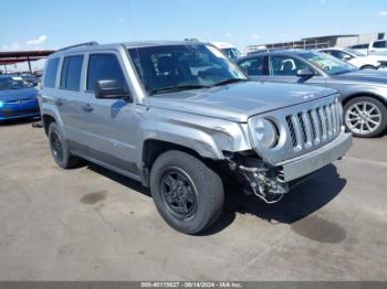  Salvage Jeep Patriot