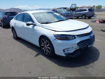  Salvage Chevrolet Malibu