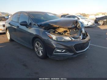  Salvage Chevrolet Cruze