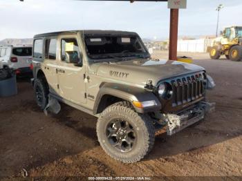  Salvage Jeep Wrangler