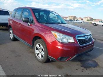  Salvage Subaru Forester