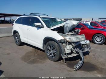  Salvage Toyota Highlander