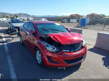  Salvage Hyundai ELANTRA