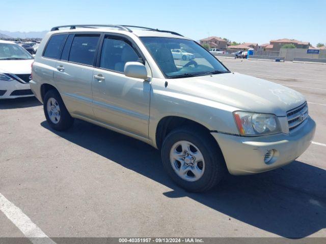  Salvage Toyota Highlander