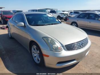  Salvage INFINITI G35