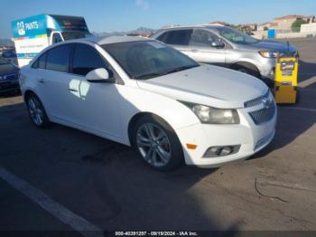  Salvage Chevrolet Cruze