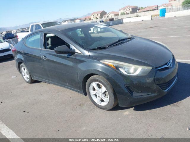  Salvage Hyundai ELANTRA