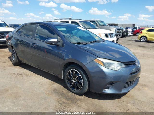  Salvage Toyota Corolla