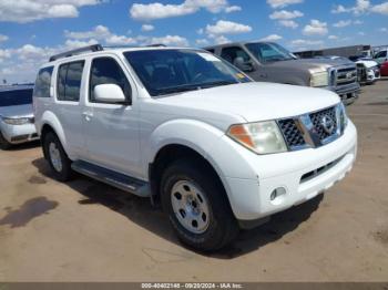  Salvage Nissan Pathfinder