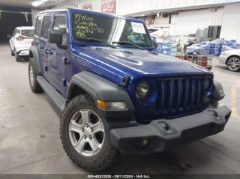  Salvage Jeep Wrangler