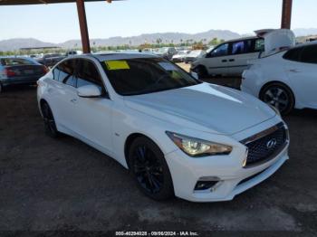  Salvage INFINITI Q50