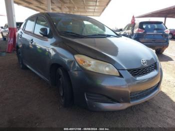  Salvage Toyota Matrix