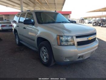  Salvage Chevrolet Tahoe