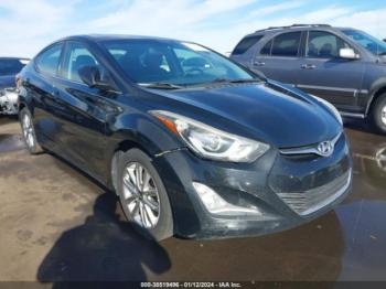  Salvage Hyundai ELANTRA