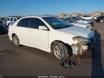  Salvage Toyota Corolla