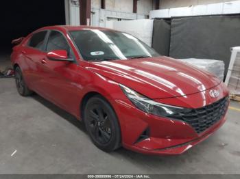  Salvage Hyundai ELANTRA