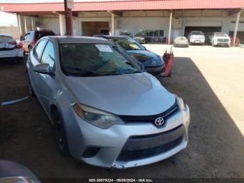  Salvage Toyota Corolla