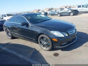  Salvage Mercedes-Benz E-Class