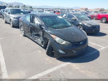  Salvage Hyundai ELANTRA