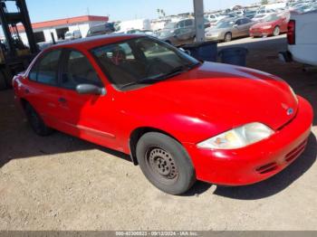  Salvage Chevrolet Cavalier