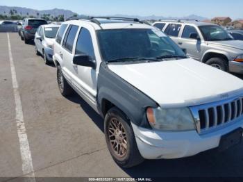  Salvage Jeep Grand Cherokee