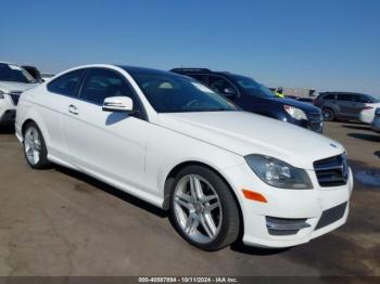  Salvage Mercedes-Benz C-Class