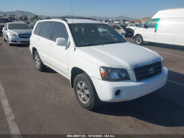  Salvage Toyota Highlander