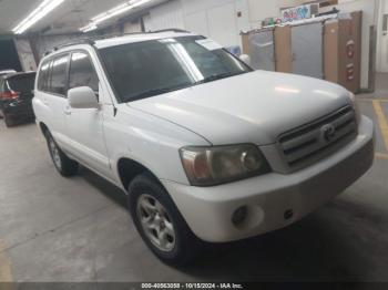  Salvage Toyota Highlander