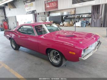  Salvage Plymouth Barracuda