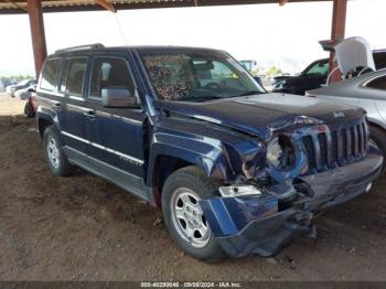  Salvage Jeep Patriot