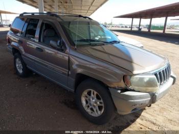  Salvage Jeep Grand Cherokee