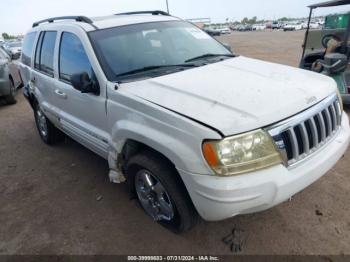  Salvage Jeep Grand Cherokee