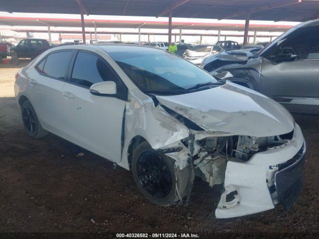  Salvage Toyota Corolla