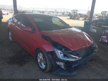  Salvage Hyundai ELANTRA