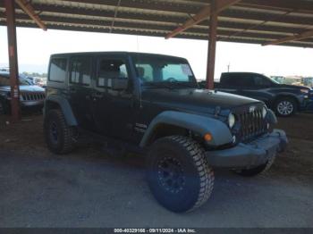  Salvage Jeep Wrangler