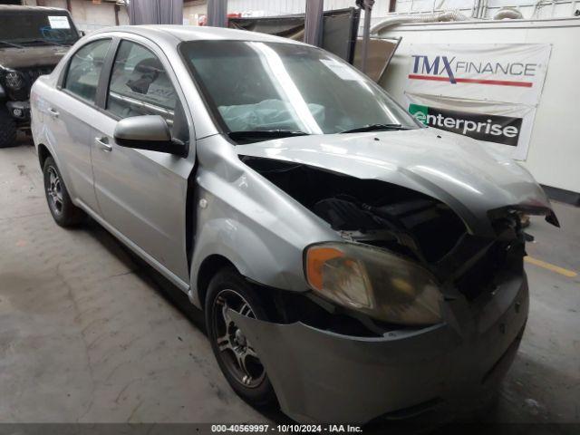  Salvage Chevrolet Aveo