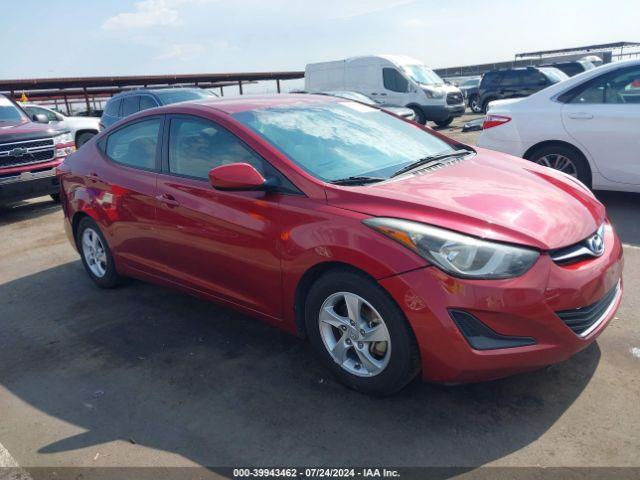  Salvage Hyundai ELANTRA