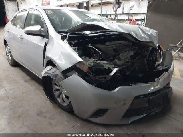  Salvage Toyota Corolla