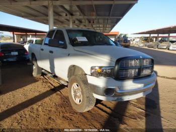  Salvage Dodge Ram 2500