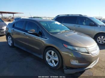  Salvage Chevrolet Volt