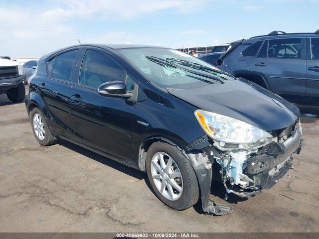  Salvage Toyota Prius c