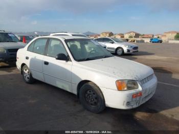  Salvage Hyundai ACCENT