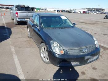  Salvage INFINITI G35